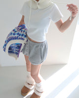 ピーチナッピング デイリー インナー 半袖Tシャツ
