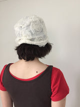 Rose Applique Beanie (2color)