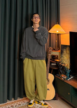 Basic Belted Jogger Pants 3COLOR