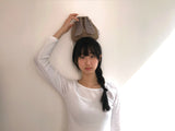 Bunny bag - Beige stripe