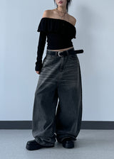 MEGA BIG WIDE DENIM