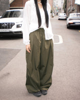 Rudin Pintuck Drawstring Two-Way Pants