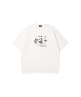 Roses Short Sleeve _ White