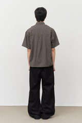 Beam Western Check Cropped Shirt