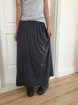 26SS★ [BAONHAUS] Ketone Banding Long Skirt