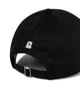 Applique Twill Logo Ball Cap - Black