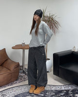 Dust leopard pants