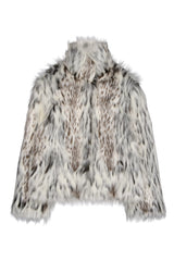 FAUX FUR JACKET / MIX