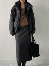D-ring Stripe H-Line Long Skirt