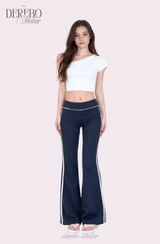 Cony Fit Flare Banding Casual Pants