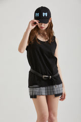 DRILL SLEEVELESS TOP