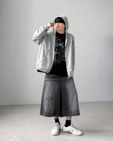 Hyke Black Bermuda Denim