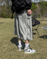 Easy Side Snap Bermuda Sweat Pants