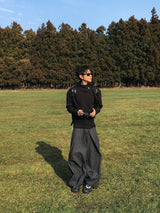 ベローストリッピードデニムパンツ