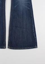 WASHING FLARED DENIM