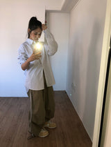 【即日発送】エッセンシャルストライプシャツ
