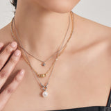 [Go Yunjung, ITZY Yuna Worn] Teardrop 925 Silver Necklace N045-01H