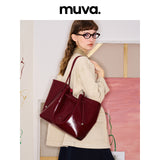 muva.レイジーシック ラージキャパシティ トートバッグ アウターウィンター shoulder?