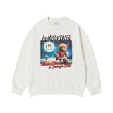 24FW RUNNING SANTA BEAR SWEARSHIRT CREAM