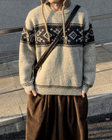 Frost nordic pattern knit