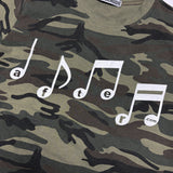MUSIC NOTE TEE (CAMO KHAKI)