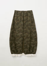カモバルーンジャージースカート (Khaki)