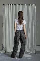 CHECK PATCH DENIM