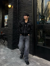 Banded ma-1 windbreaker
