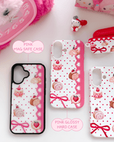 [PINK] 夢色パティシエール デザート 'マグセーフグラス' スマホケース