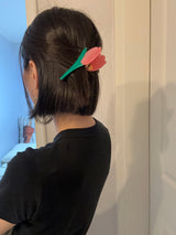 チューリップヘアクリップ (2color)