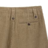 BROWN CORDUROY BERMUDA PANTS