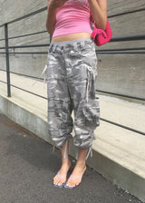 CAMO CAPRI PANTS (2color)