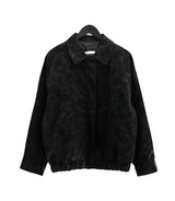 Dion Tie-Dye Leather Jumper