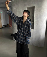 Authentic Hoodie Check Shirt (2 Colors)