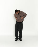 Sherpa Half-zip, brown