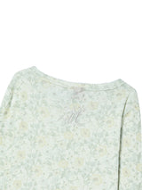 EMBLEM FLOWER L/S YELLOW