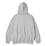 25SS INK STAMP LOGO HOODIE ZIP UP MELLANGE