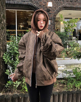 Wiz Hooded Layered Double Padding