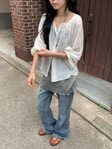 チホ ウィービング ストラップ サンダル
