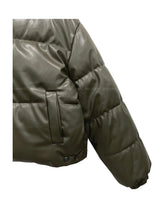 Mute Leather Short Padding Down Jumper 3C
