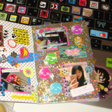 who cares? sticker set