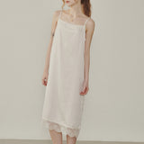Melrose Satin Lace Dress