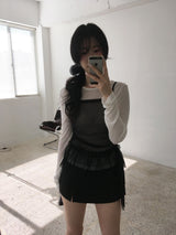 Frill Bustier