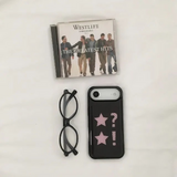 Dot Star pink deep dark brown Epoxy Bumper Case 