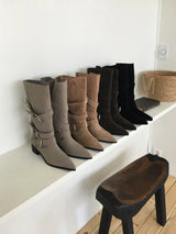 Vega strap boots