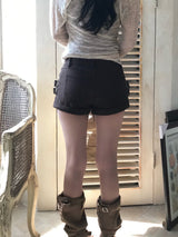 Bay Side Two Buckle Roll-up Short Pants