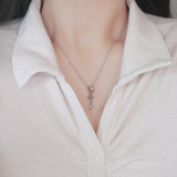 mini ring starlight necklace