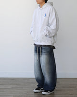 クロスディープデニムパンツYB