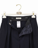 PAPERMOON PIN STRIPE PLEATE TROUSER