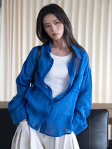 Old Money Sheer Ramie Shirt
